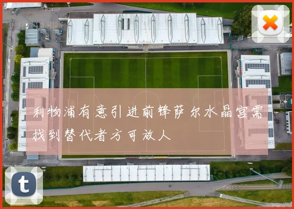 利物浦有意引进前锋萨尔水晶宫需找到替代者方可放人
